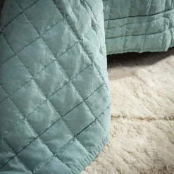 inny Narzuta na łóżko turkusowa GISELLE 200x220 cm