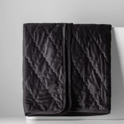 Koce I Narzuty|inny Narzuta na łóżko z poszewkami ciemnoszara MAROKO 200x220 cm