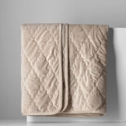 Koce I Narzuty|inny Narzuta na łóżko z poszewkami beżowa MAROKO 180x200 cm