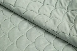 Koce I Narzuty| Narzuta na łóżko zielona NICEA 220x240 cm