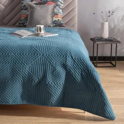 inny Narzuta niebieska MATTO 200x220 cm