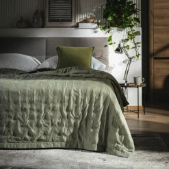 Koce I Narzuty|inny Narzuta oliwkowa CLOUD 220x200 cm