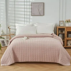 Koce I Narzuty|inny Narzuta różowa LOVELY 180x200 cm