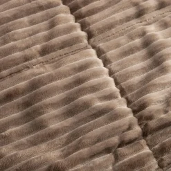 Narzuta sztruksowa beżowa SALSA 220x200 cm