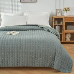 Koce I Narzuty|inny Narzuta zielona LOVELY 180x200 cm