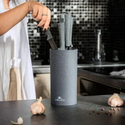 GERLACH Noże SMART GRANIT zestaw 5 szt w bloku