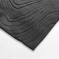 inny Nowoczesny dywan ACTION, czarny, 120x160 cm