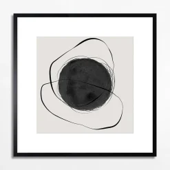 inny Obraz abstrakcyjny CHAOTIC CIRCLE I 50x50 cm