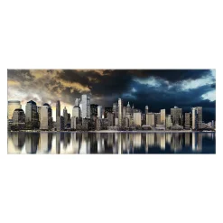 Obrazy I Dekoracje Ścienne| Obraz CANVAS GOLD CITY 60x150 cm