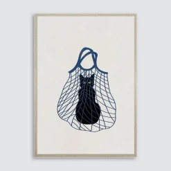 Obrazy I Dekoracje Ścienne|inny Obraz CAT IN BAG 70x100 cm