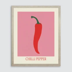 Obrazy I Dekoracje Ścienne|inny Obraz do kuchni CHILI PEPPER 40x50 cm