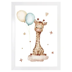 Dzieci Obraz do pokoju dziecięcego LITTLE GIRAFFE 20x30 cm