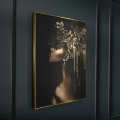 Obraz do salonu profil YOWITA 50x70 cm