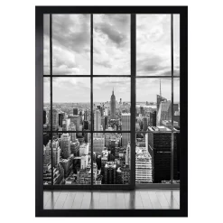 Obraz do salonu WINDOW VIEW 20x30 cm