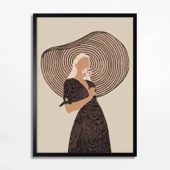 Obrazy I Dekoracje Ścienne|inny Obraz GEOMETRIC WOMAN I 70x100 cm