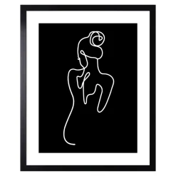 Obraz Line Art Kobieta LINEAR I 43x53 cm