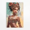 inny Obraz na płótnie AFRYKA KOBIETA II 80x120 cm
