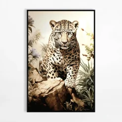 Obrazy I Dekoracje Ścienne|inny Obraz na płótnie GEPARD 63x93 cm