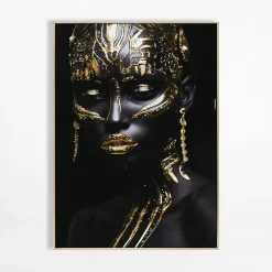 Obrazy I Dekoracje Ścienne|inny Obraz na płótnie glamour AFRYKA KOBIETA II 62x92 cm