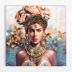 Obrazy I Dekoracje Ścienne|inny Obraz na płótnie KOBIETA I 100x100 cm