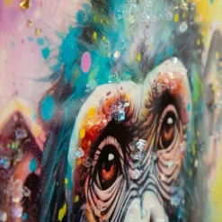 Obrazy I Dekoracje Ścienne|inny Obraz na płótnie kolorowy MAŁPA 60x60 cm