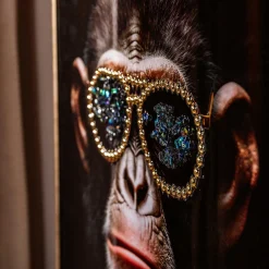 Obrazy I Dekoracje Ścienne|inny Obraz na płótnie MAŁPA II 52,5x72,5 cm