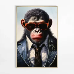 inny Obraz na płótnie MAŁPA 52,5x72,5 cm