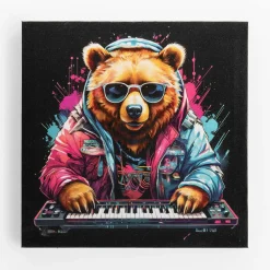 Dekoracje|Obrazy I Dekoracje Ścienne|inny Obraz na płótnie MIŚ 28x28 cm