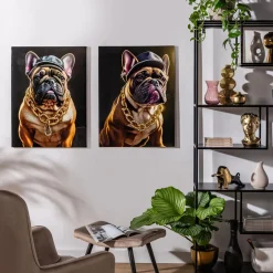 Obrazy I Dekoracje Ścienne|inny Obraz na płótnie PIES II 60x80 cm