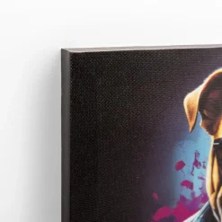 Dzieci inny Obraz na płótnie PIES III 28x28 cm