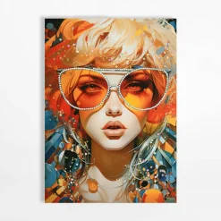 Obrazy I Dekoracje Ścienne|inny Obraz na płótnie RETRO KOBIETA II 60x80 cm