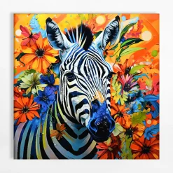 inny Obraz na płótnie ZEBRA I 60x60 cm