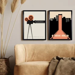 Obrazy I Dekoracje Ścienne|inny Obraz nowoczesny CINEMA II 40x50 cm