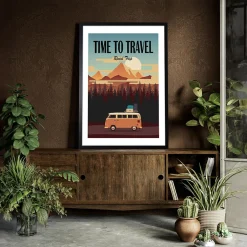 Obrazy I Dekoracje Ścienne|inny Obraz nowoczesny GÓRY TIME TO TRAVEL I 50x70 cm