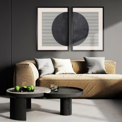 inny Obraz nowoczesny HALF CIRCLE I 50x70 cm