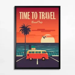 Obrazy I Dekoracje Ścienne|inny Obraz nowoczesny MORZE TIME TO TRAVEL II 50x70 cm