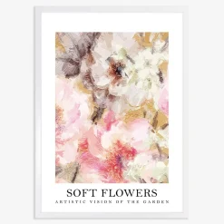 Obrazy I Dekoracje Ścienne|inny Obraz SOFT FLOWERS 50x70 cm
