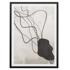 Obrazy I Dekoracje Ścienne| Obraz w czarnej ramie ABSTRACT I 50x70 cm
