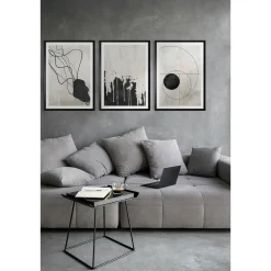 Obraz w czarnej ramie ABSTRACT II 50x70 cm