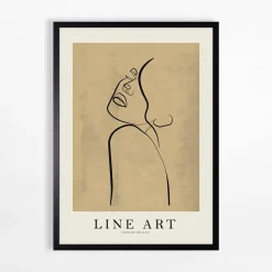 Obraz w czarnej ramie ART BEAUTY II 50x70 cm