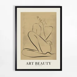 Obraz w czarnej ramie ART BEAUTY I 50x70 cm