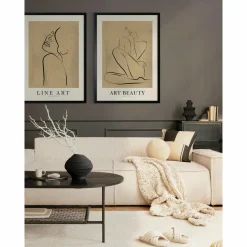 Obraz w czarnej ramie ART BEAUTY I 50x70 cm