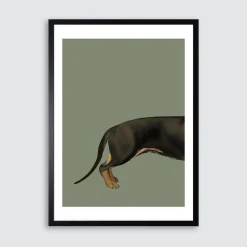 inny Obraz w czarnej ramie DASCHUND I 50x70 cm