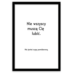 Obraz w ramie do kuchni ZUPA 30x40 cm