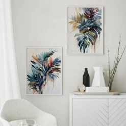 inny Obraz WATERCOLOR LEAVES II 50x70 cm