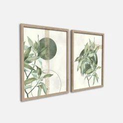 Obrazy I Dekoracje Ścienne|inny Obrazy na ścianę WALL GREEN, 2 szt. 30x40 cm