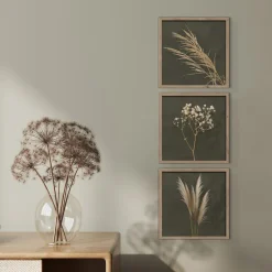 Obrazy I Dekoracje Ścienne|inny Obrazy na ścianę WALL PAMPAS 30x30 cm