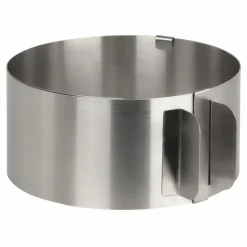 Obręcz regulowana do wycinania ciasta ze stali nierdzewnej