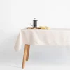 Obrusy, Serwetki I Bieżniki|Obrusy, Serwetki I Bieżniki|inny Obrus żakardowy w listki kremowy ACACIA 140x300 cm