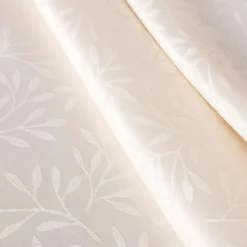 Obrusy, Serwetki I Bieżniki|Obrusy, Serwetki I Bieżniki|inny Obrus żakardowy w listki kremowy ACACIA 140x300 cm